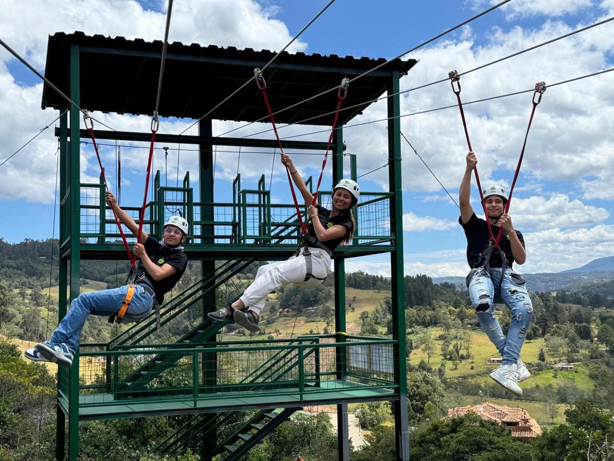 Hotel, Bungalows, Chalet Y Cabanas Aventura Park Villa De Leyva La Periquera Εξωτερικό φωτογραφία